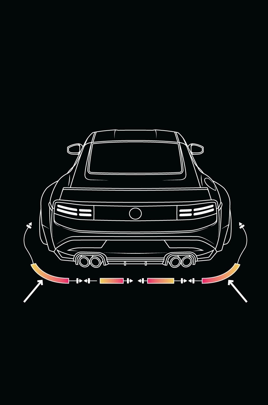 Double Connector Rear