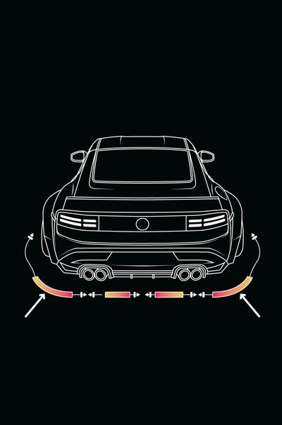 Double Connector Rear