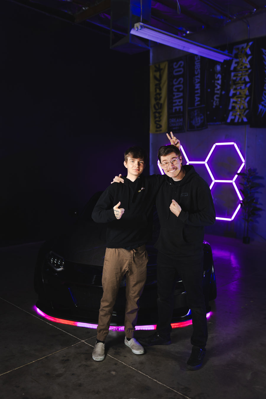 Aaron and Drew