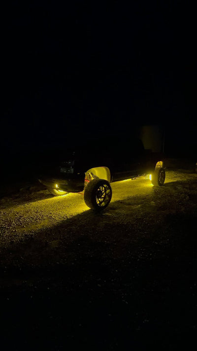 12 Row Sequential Switchback Strobe Wheel Lights