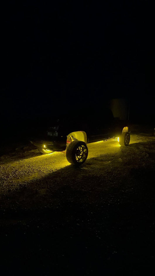 12 Row Sequential Switchback Strobe Wheel Lights