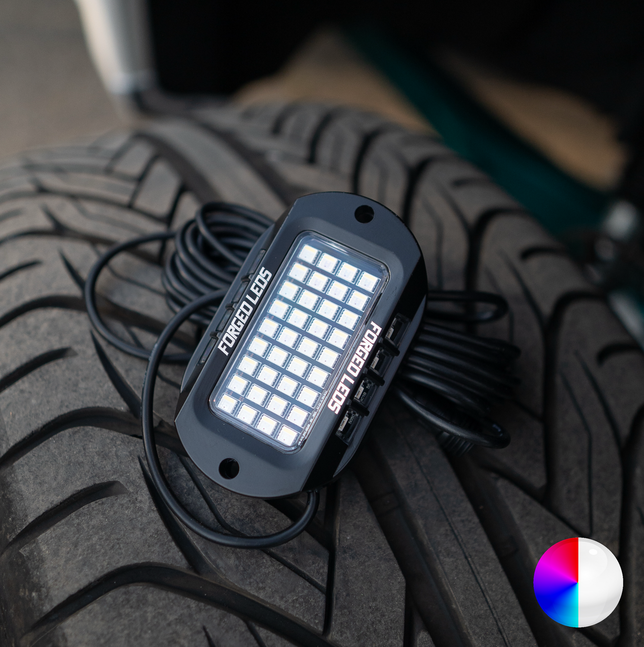 44 LED Rock Light - RGBW P&P