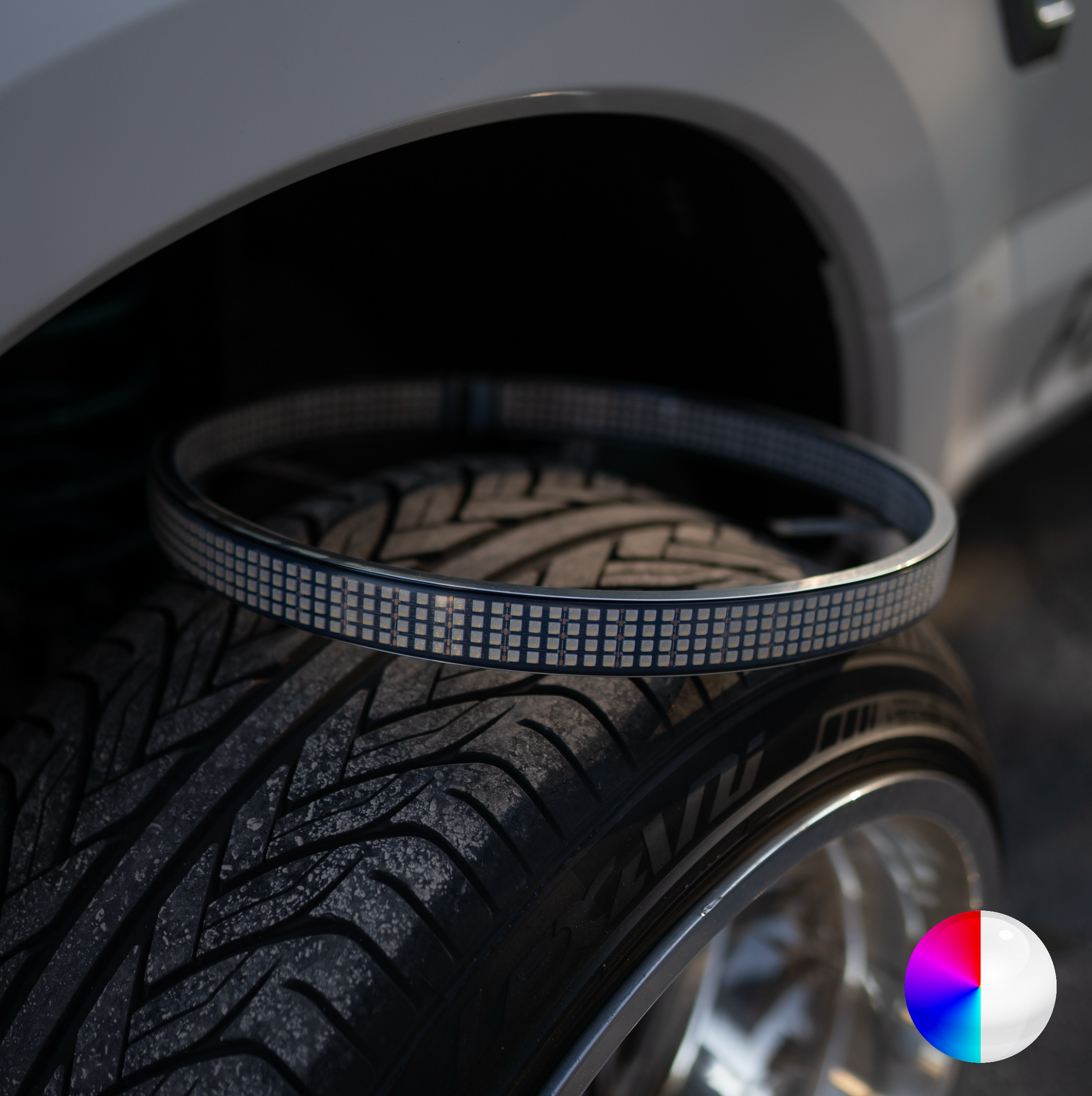 8 Row High Intensity RGBW Wheel Lights