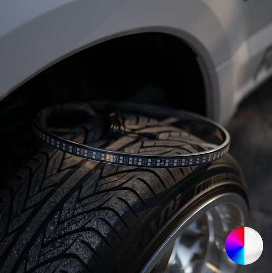 Dual / 2 Row RGBW Wheel Lights
